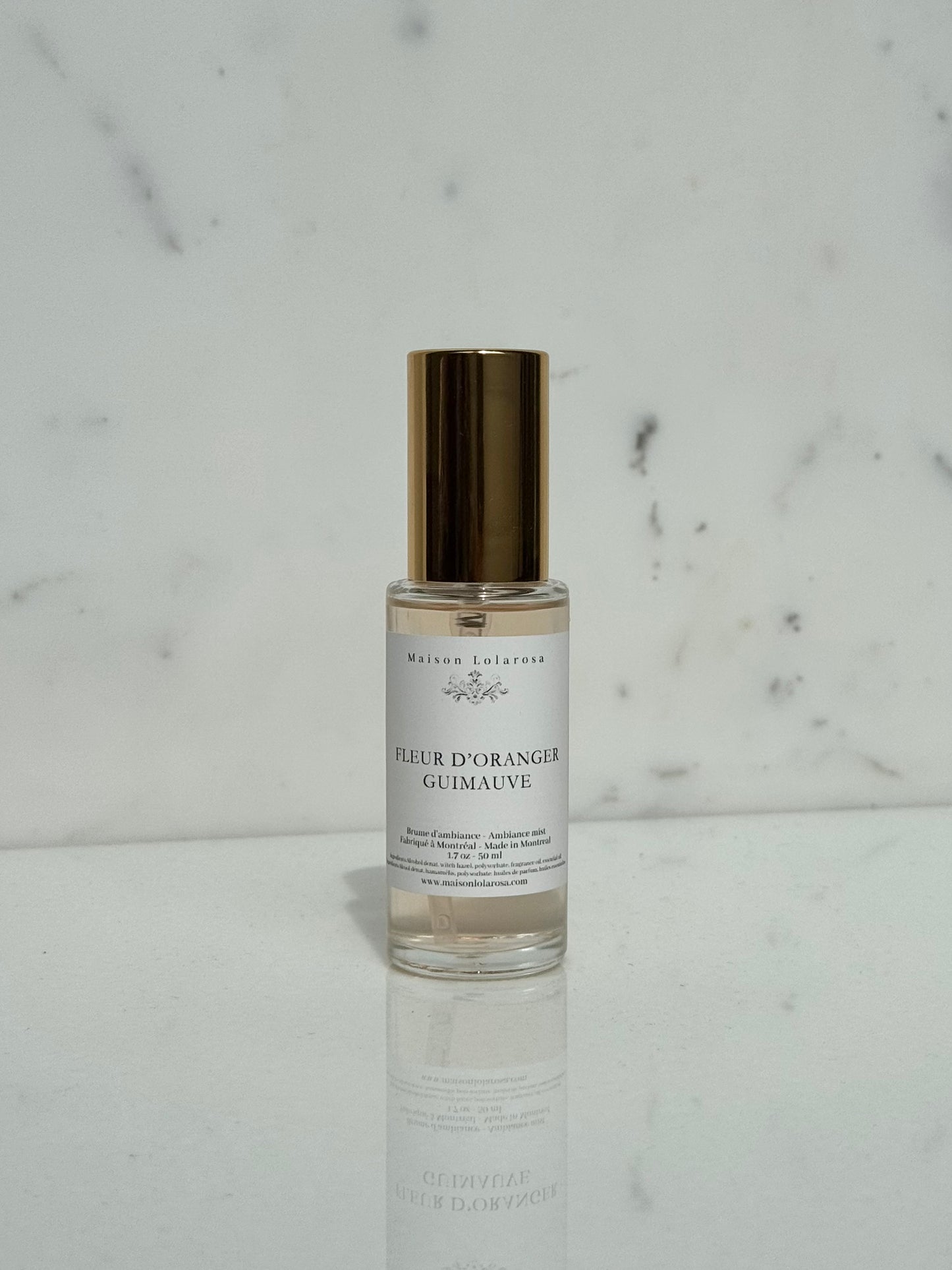 GOLD AMBIANCE MIST - Fleur d'Oranger & Guimauve