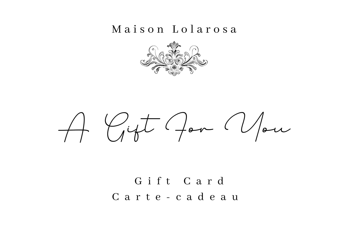 Maison Lolarosa Gift Card