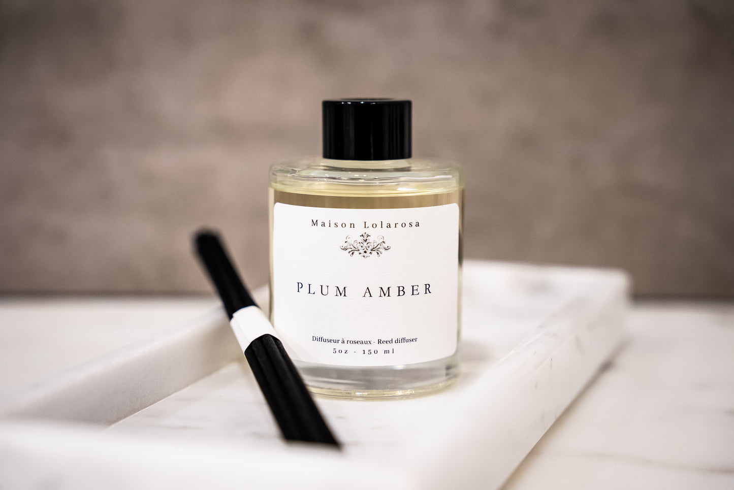 REED DIFFUSER - Plum Amber